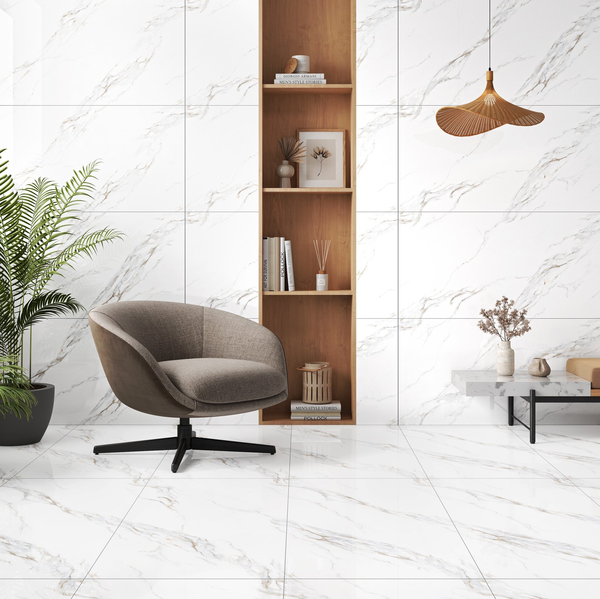 Apex Statuario Room Scene