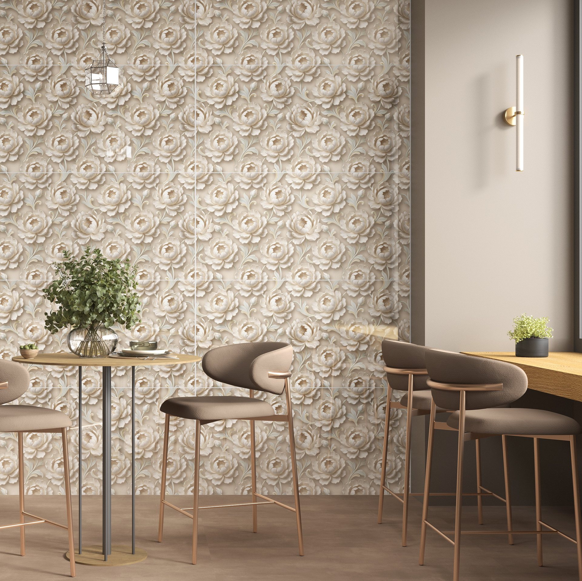 Flower Bloom Room Scene