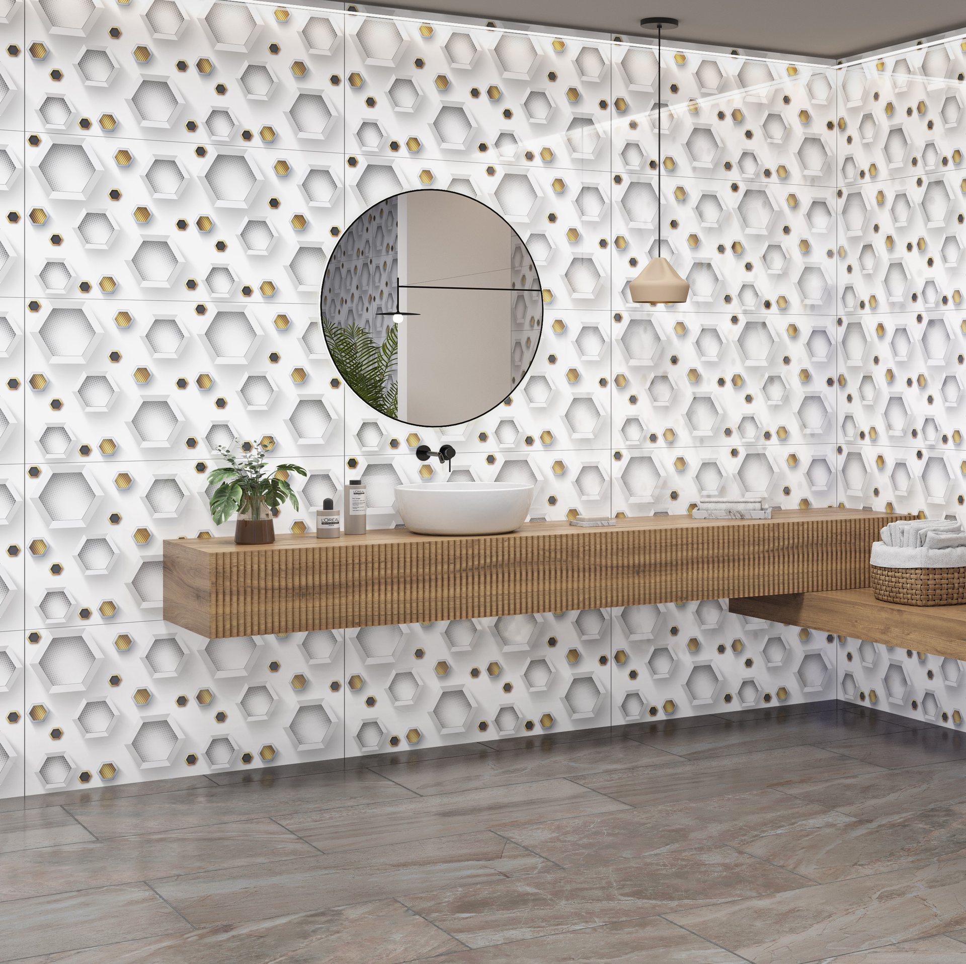 Hexa Aura Room Scene