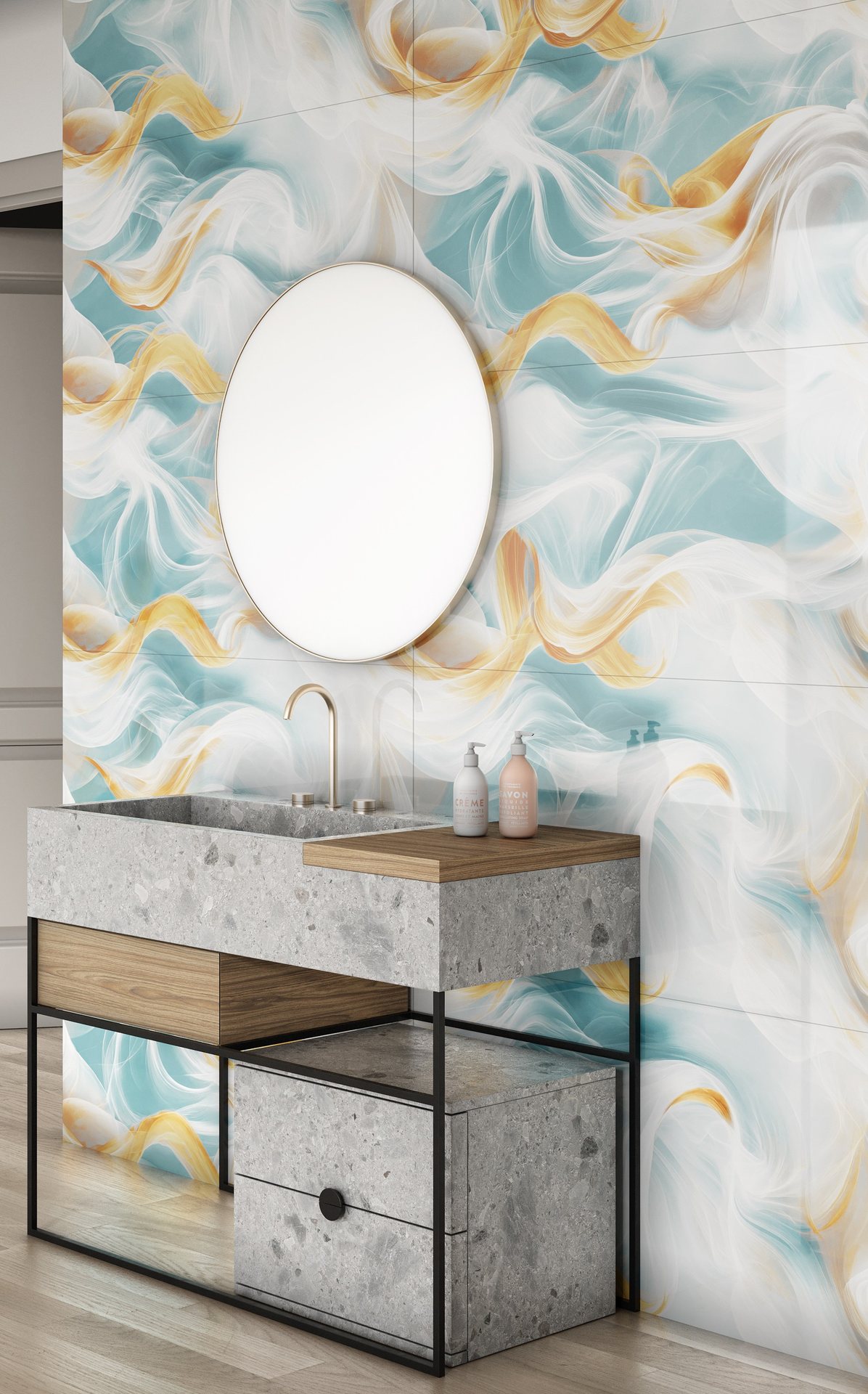 Silk Dreamy Room Scene