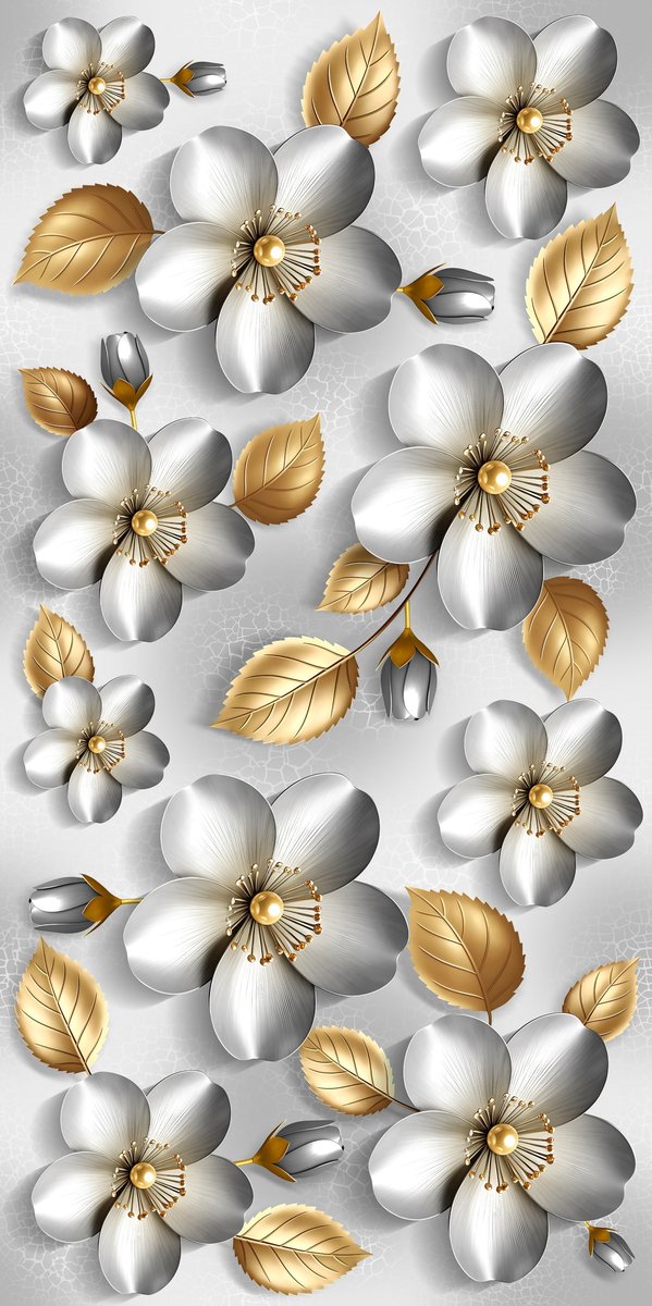 Glass Petals Tile Face
