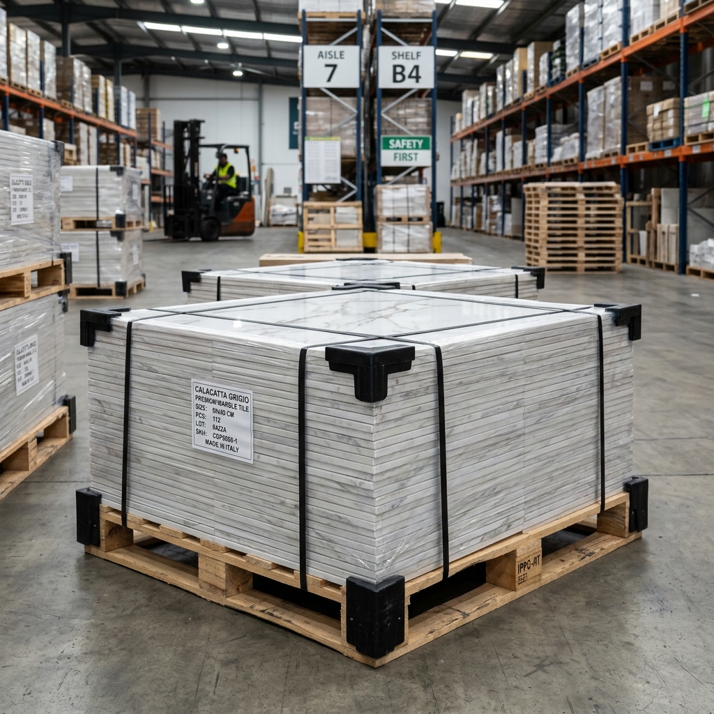Export Tiles Packaging